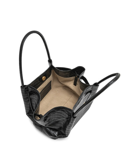 JW PEI_Black Croc_Hana Medium Tote Bags_JH306B04-13_Black Croc_05