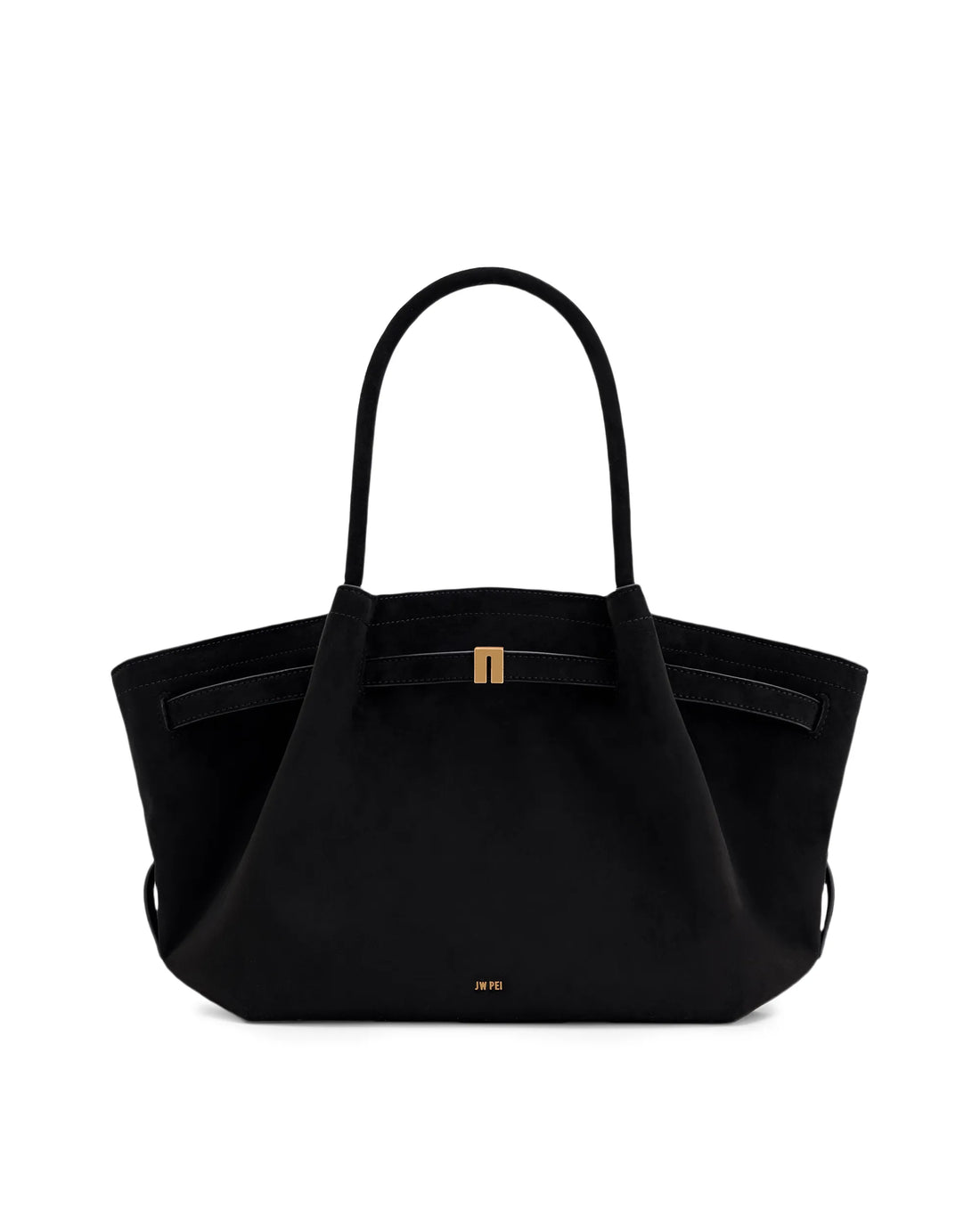 JW PEI_Black_Hana Medium Faux Suede Tote Bags_JH306B04-1_Black_01
