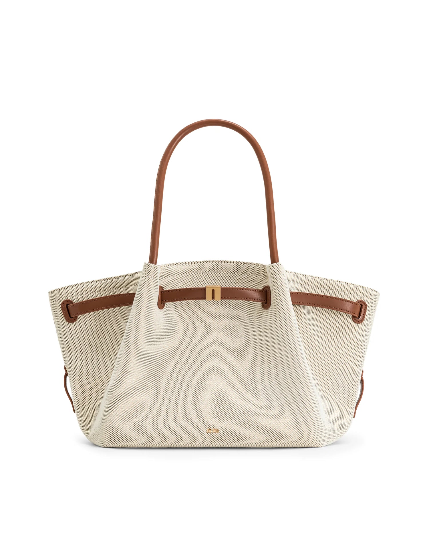 JW PEI_Brown Canvas_Hana Medium Tote Bags_JH306B04-31_Brown Canvas_02