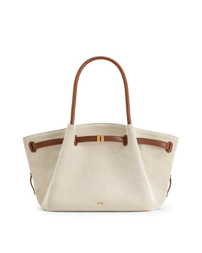 JW PEI_Brown Canvas_Hana Medium Tote Bags_JH306B04-31_Brown Canvas_02