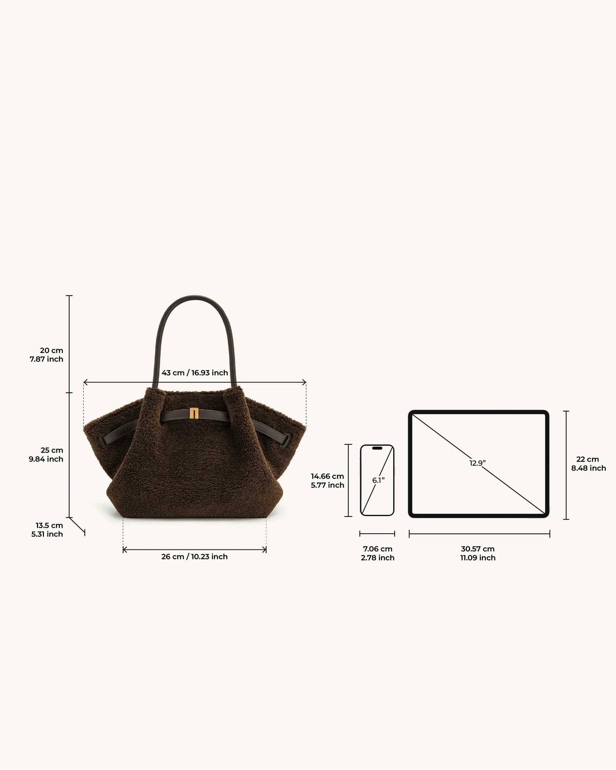 JW PEI_Mocha Brown_Hana Medium Faux Fur Tote Bag_JH306B04-32_Mocha Brown_07