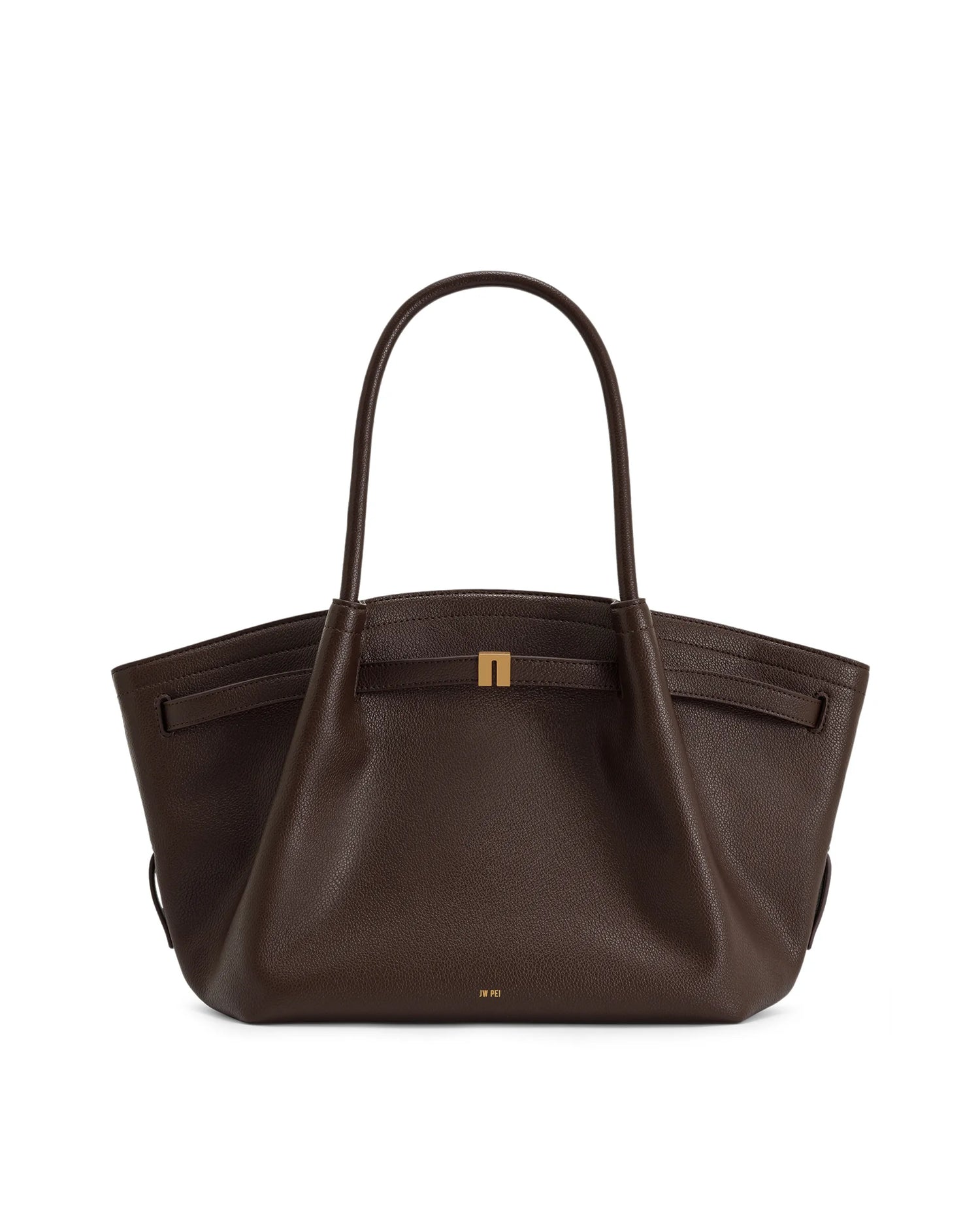 JW PEI_Dark Brown_Hana Medium Tote Bags_JH306B04-34_Dark Brown_02