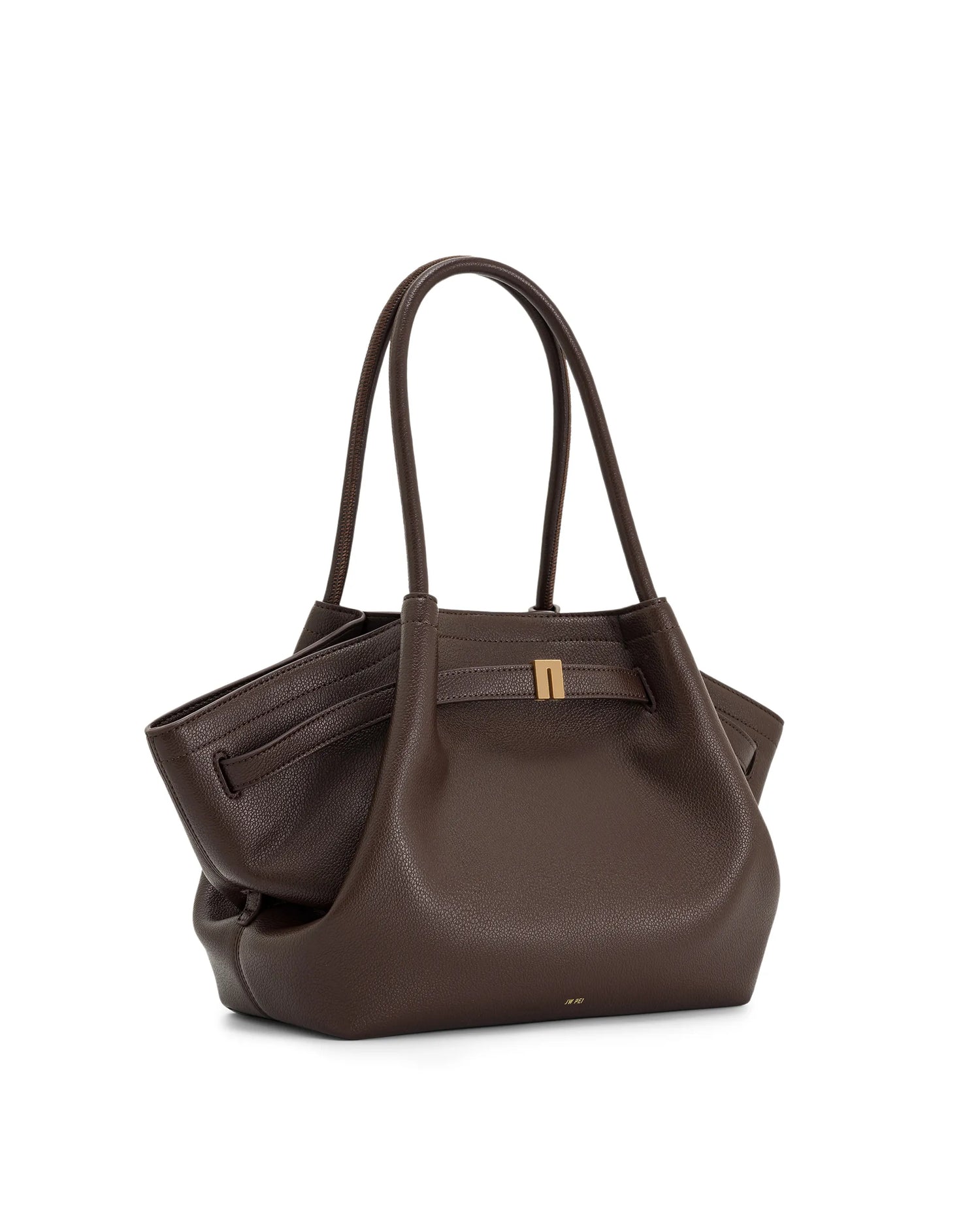 JW PEI_Dark Brown_Hana Medium Tote Bags_JH306B04-34_Dark Brown_04