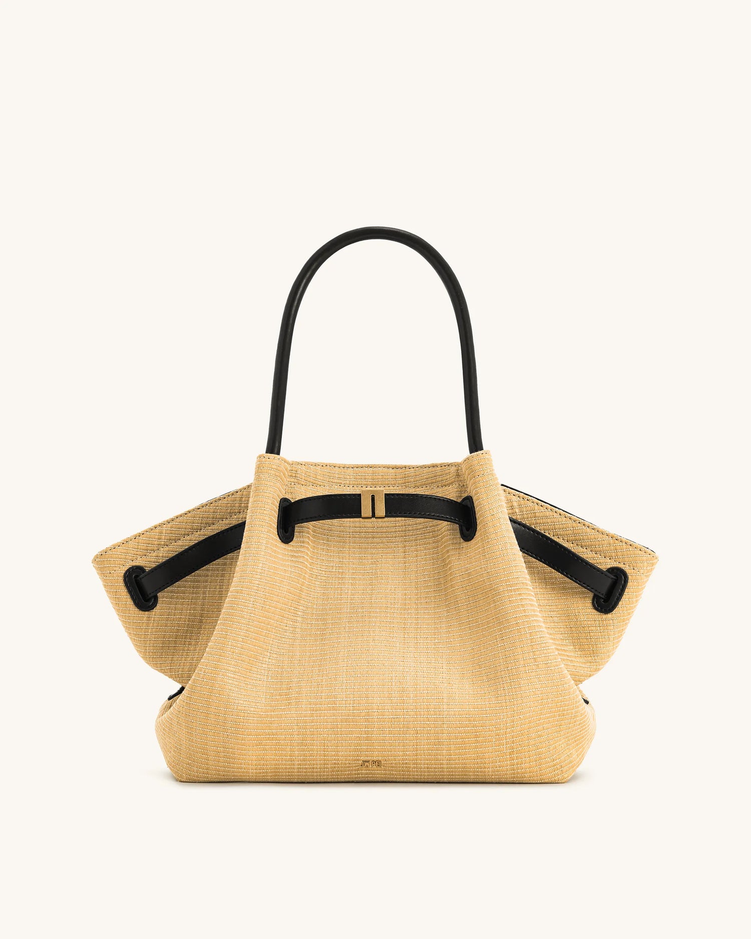 JW PEI_Brown Straw_Hana Medium Faux Straw Tote Bags_JH306B04-35_Brown Straw_01