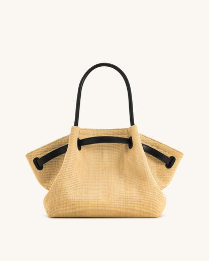 JW PEI_Brown Straw_Hana Medium Faux Straw Tote Bags_JH306B04-35_Brown Straw_03