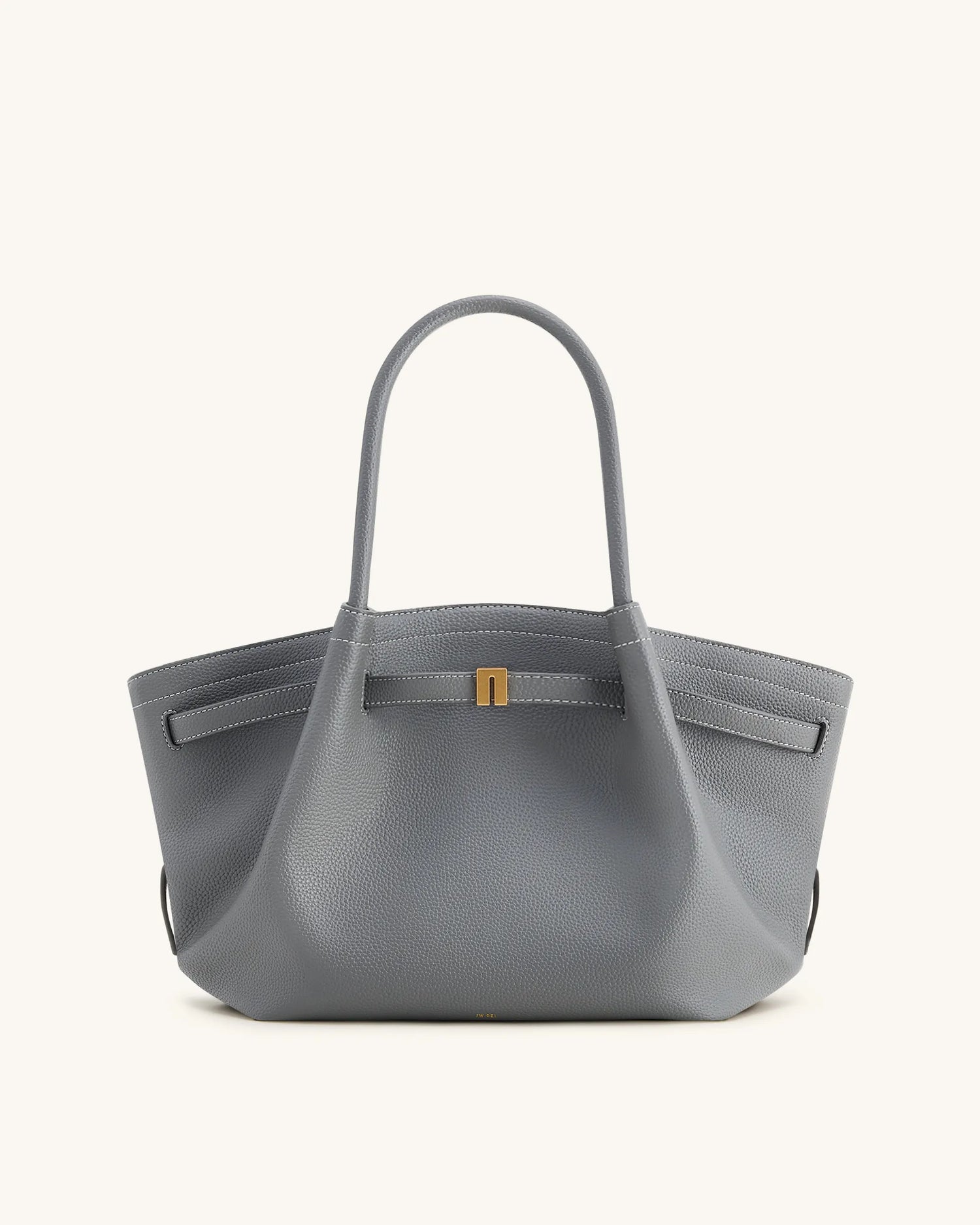 JW PEI Slate Gray  Hana Medium Tote Bag  SKU: JH306B04-91_Slate Gray Image 02