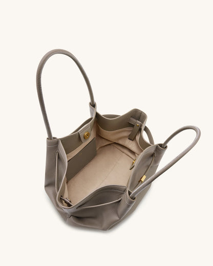 JW PEI Taupe Women Hana Medium Tote Bag  SKU: JH306B04-9_Taupe Image 04