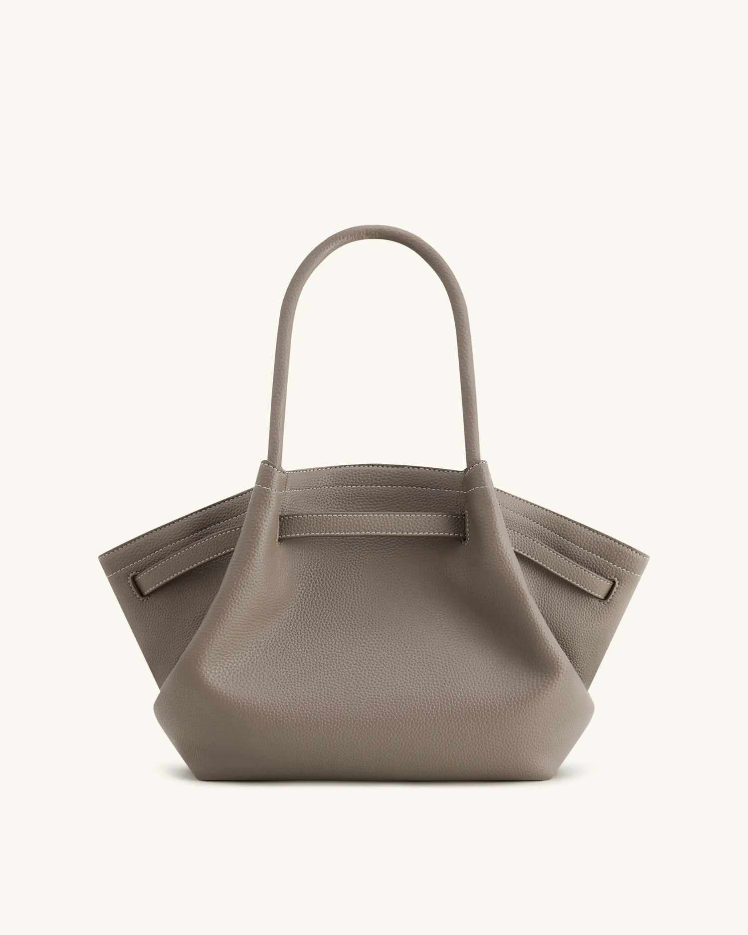 JW PEI Taupe Women Hana Medium Tote Bag  SKU: JH306B04-9_Taupe Image 05