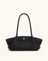 JW PEI Black Women Hana Wide Tote Bag - Black SKU: JH306D06-1_Black Image 01