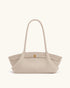 JW PEI White Women Hana Wide Tote Bag - White SKU: JH306D06-2_White Image 01