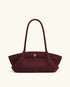 JW PEI Claret Women Hana Wide Tote Bag - Claret SKU: JH306D06-4_Claret Image 01