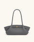 JW PEI Grey Women Hana Wide Tote Bag - Grey SKU: JH306D06-9_Grey Image 01