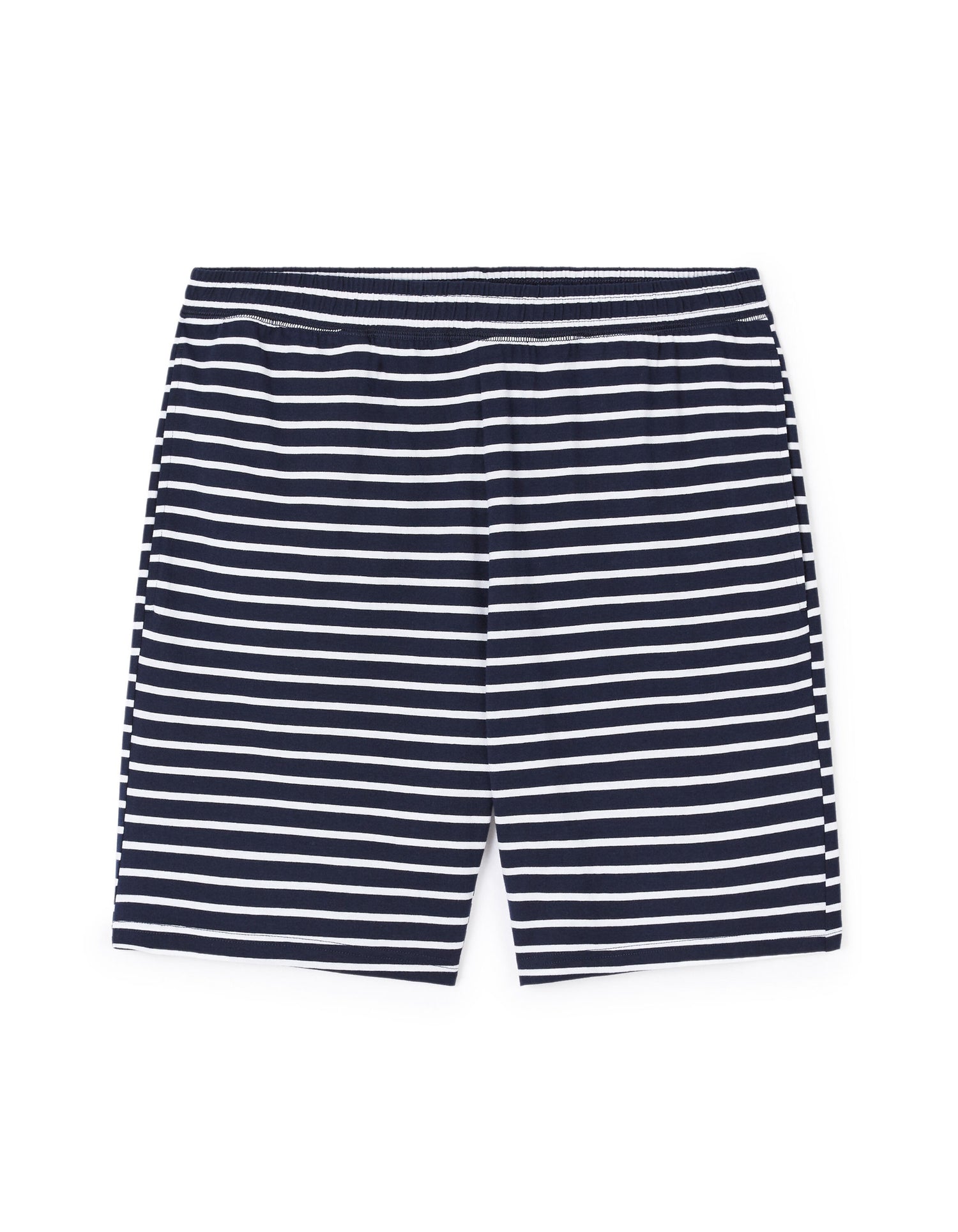 Short Cotton Pyjamas - Navy_04