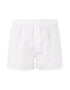 Plain Cotton Boxer Shorts - White_01