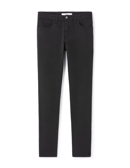 Celio_Black 100% Stretch Cotton Slim Pants_JOFIVE_NOIR_05