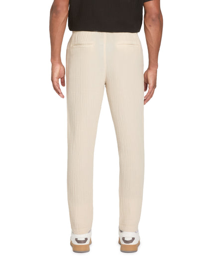 Cotton Gauze Trousers - Beige_04