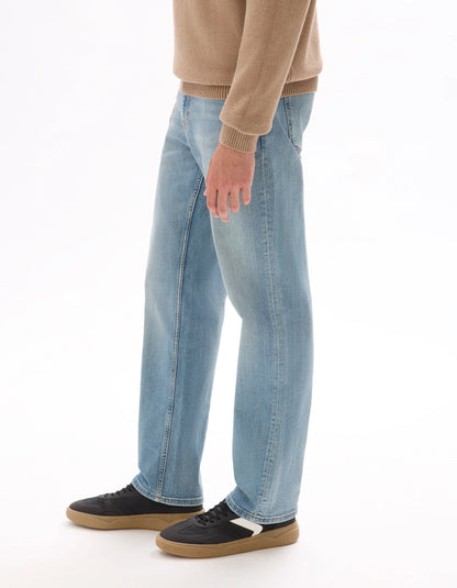 Celio_Bleached H25_C.15 Straight Stretch Cotton Jeans_JOLESS_BLEACHED H25_04