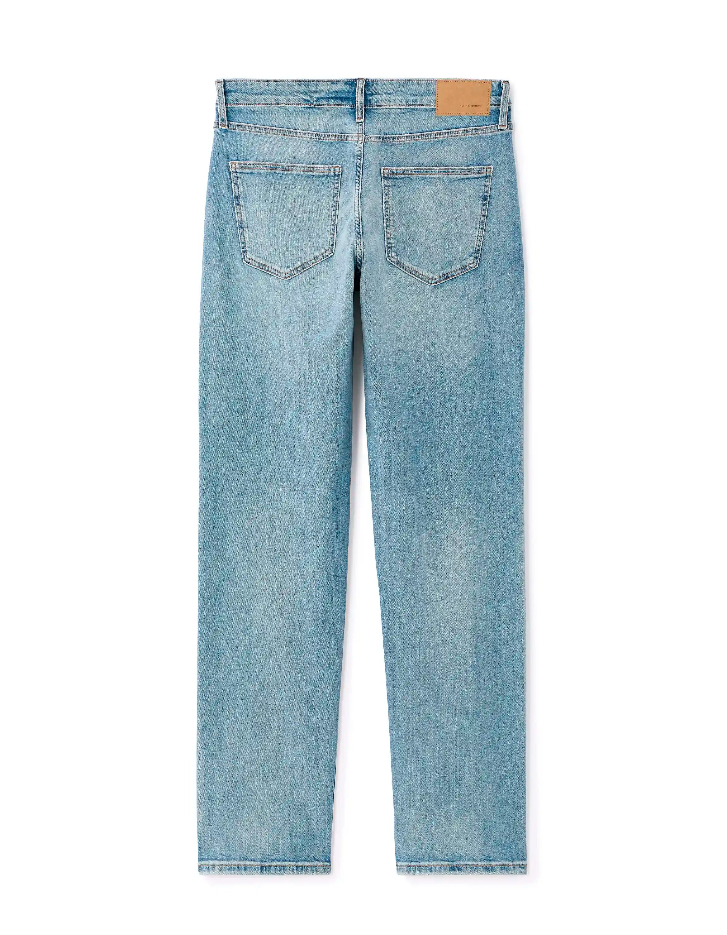 Celio_Bleached H25_C.15 Straight Stretch Cotton Jeans_JOLESS_BLEACHED H25_06