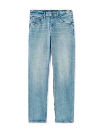 Celio_Bleached H25_C.15 Straight Stretch Cotton Jeans_JOLESS_BLEACHED H25_09