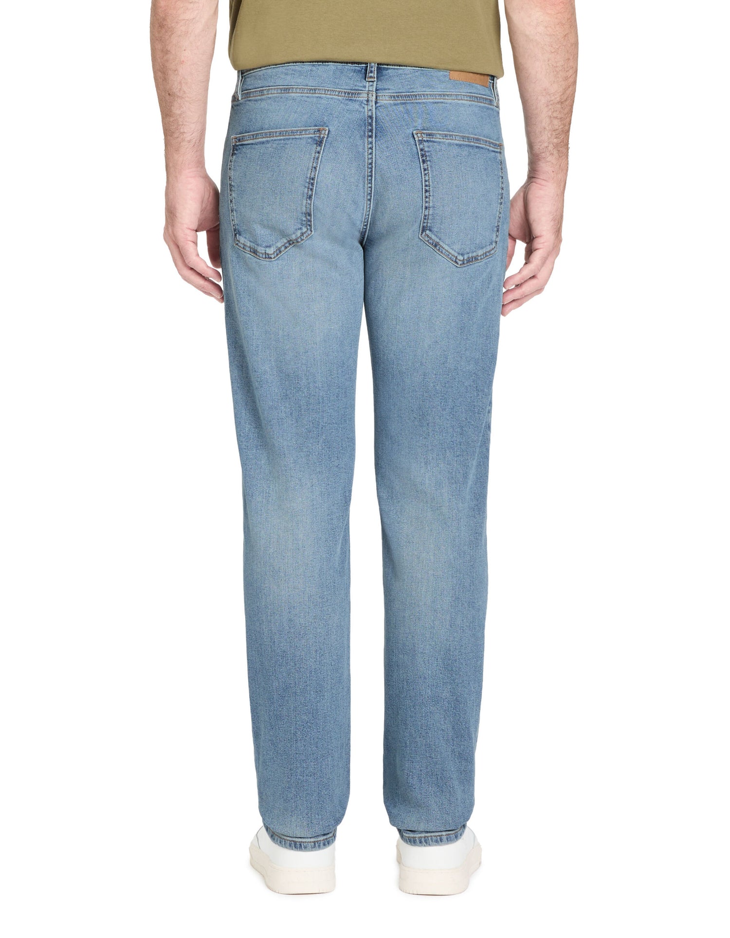 Celio_Light Blue Straight Stretch Cotton Jeans_JOLESS_BLEACHED_03