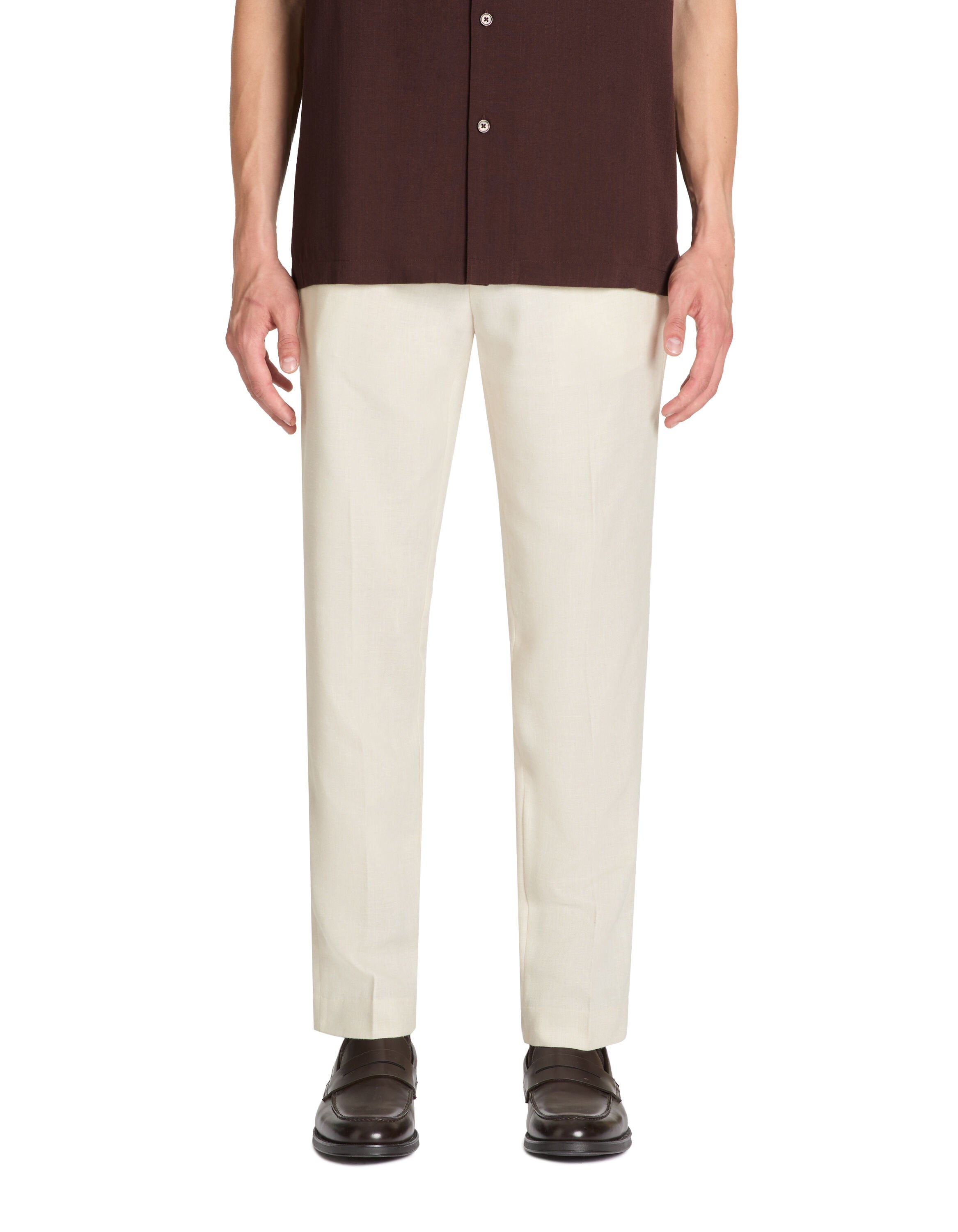 Chino Slim Trousers - Beige_02