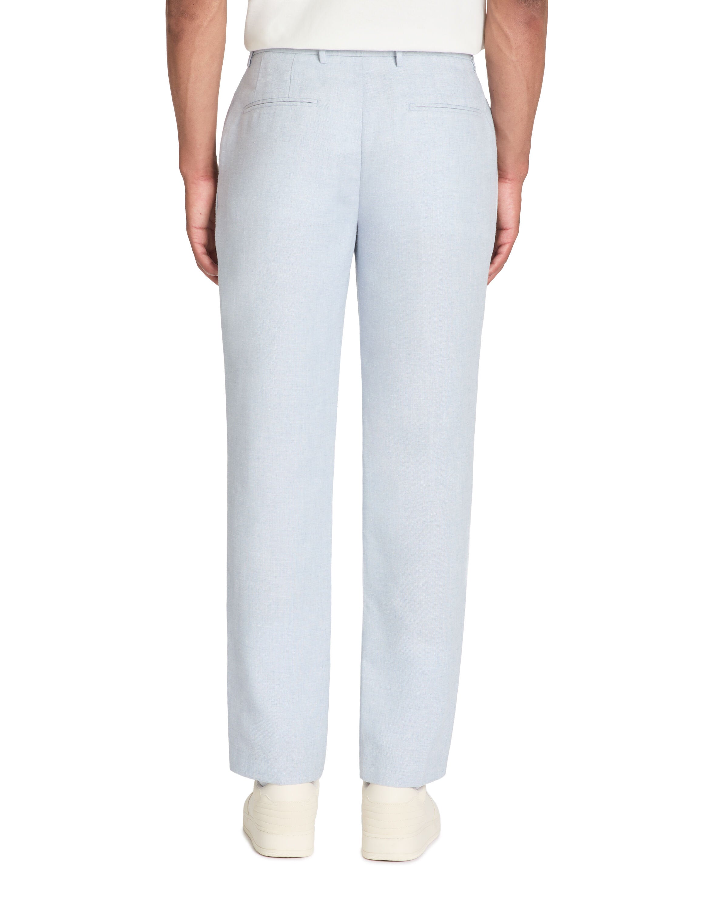 Chino Slim Trousers - Blue_04