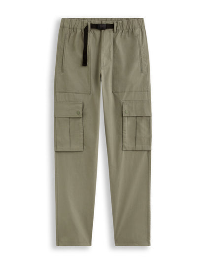 Straight Cargo Pants - Khaki_01