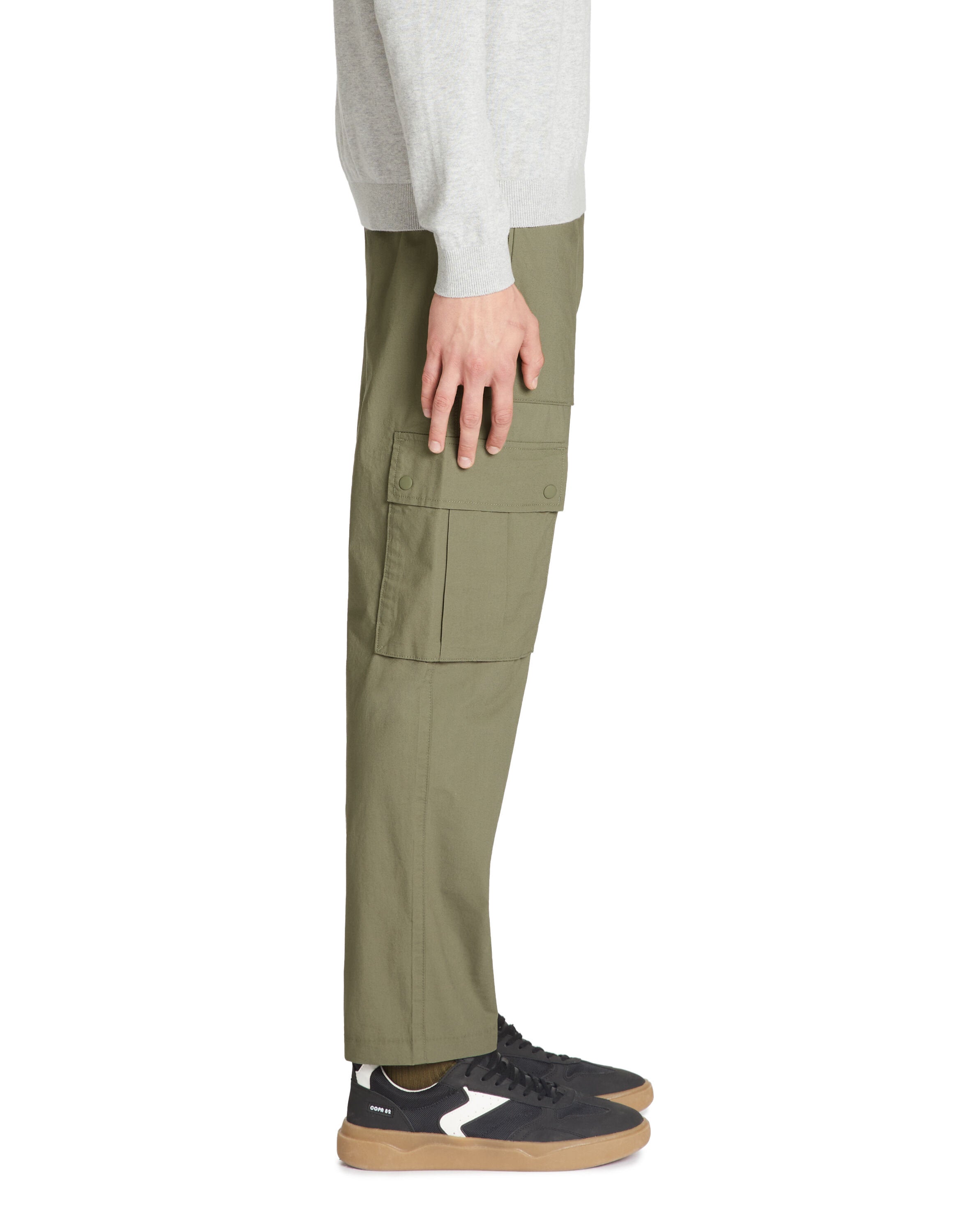 Straight Cargo Pants - Khaki_05