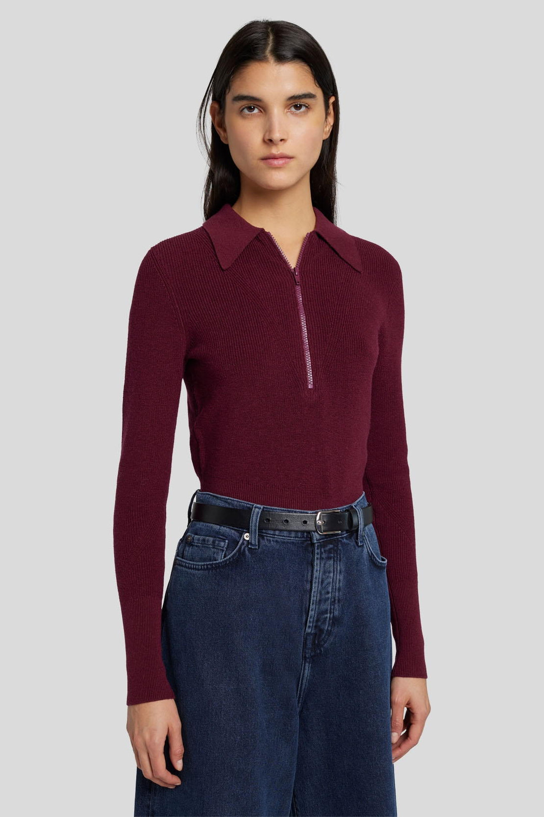 Tiny Belt Leather Black_JS7L6410BK_BK_01