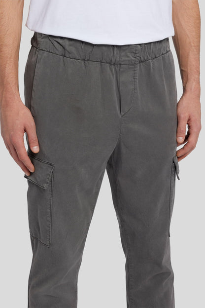 Cargo Jogger Colored Tencel Dusty Grey_JSAMC230GY_GY_03