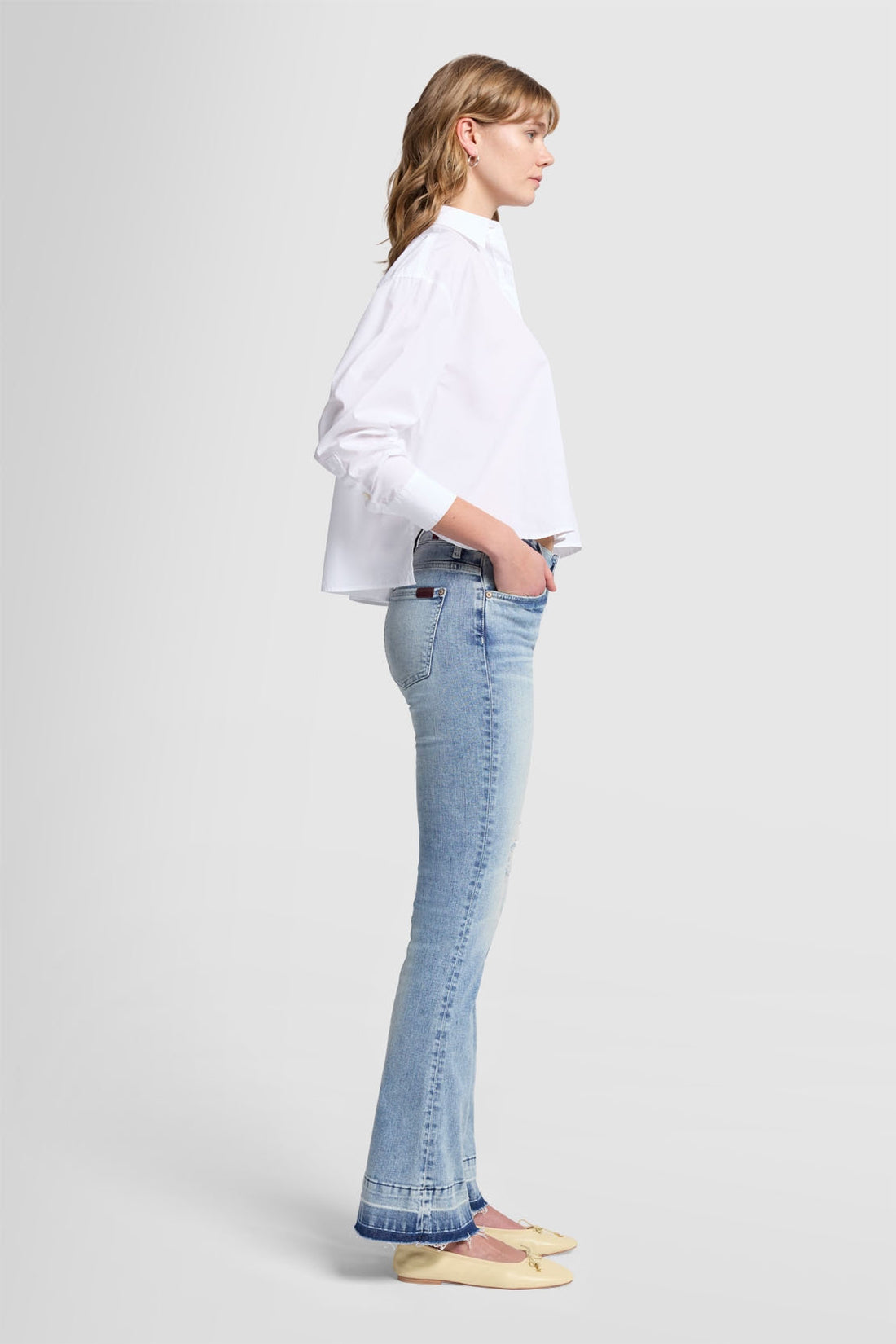 Bootcut Tailorless Waterfalls With Block Hem_JSBTU940WF_WF_02