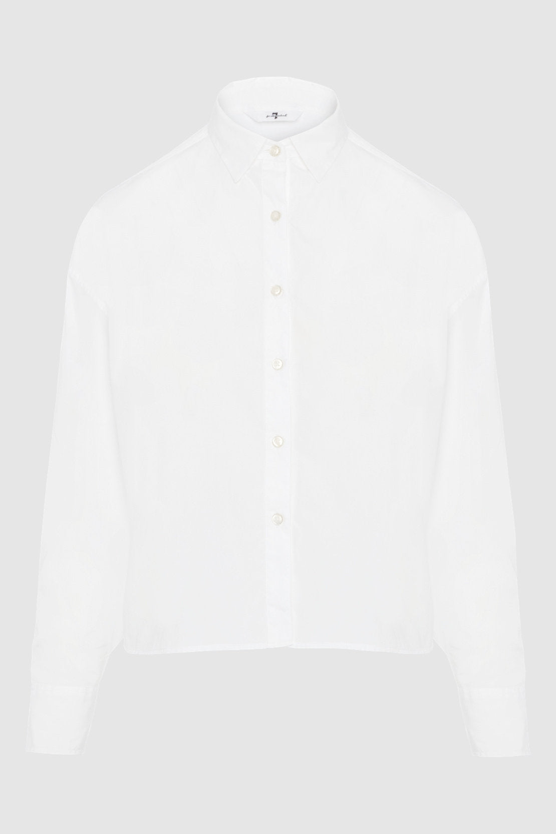 Cropped Shirt Cotton White_05