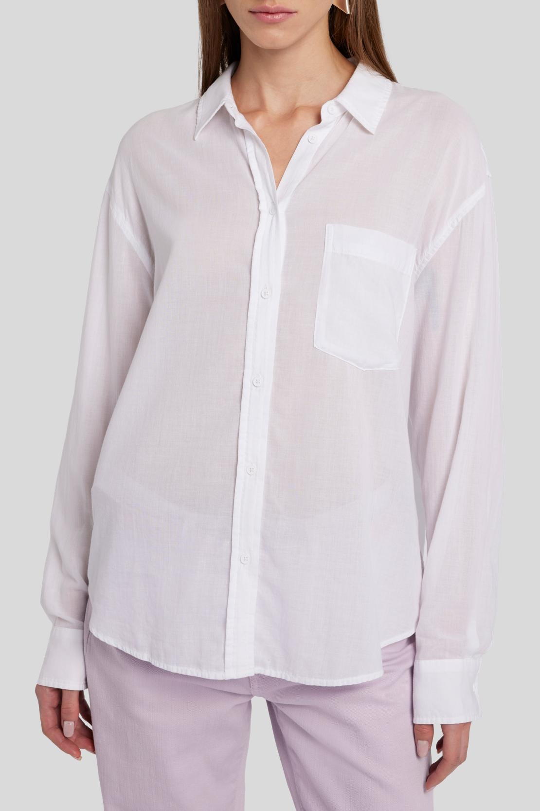 Voile Button Down Cotton White_JSFL5680WH_WH_07