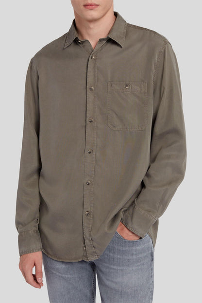 One Pocket Shirt Tencel Grey_JSFM4390GR_GR_06