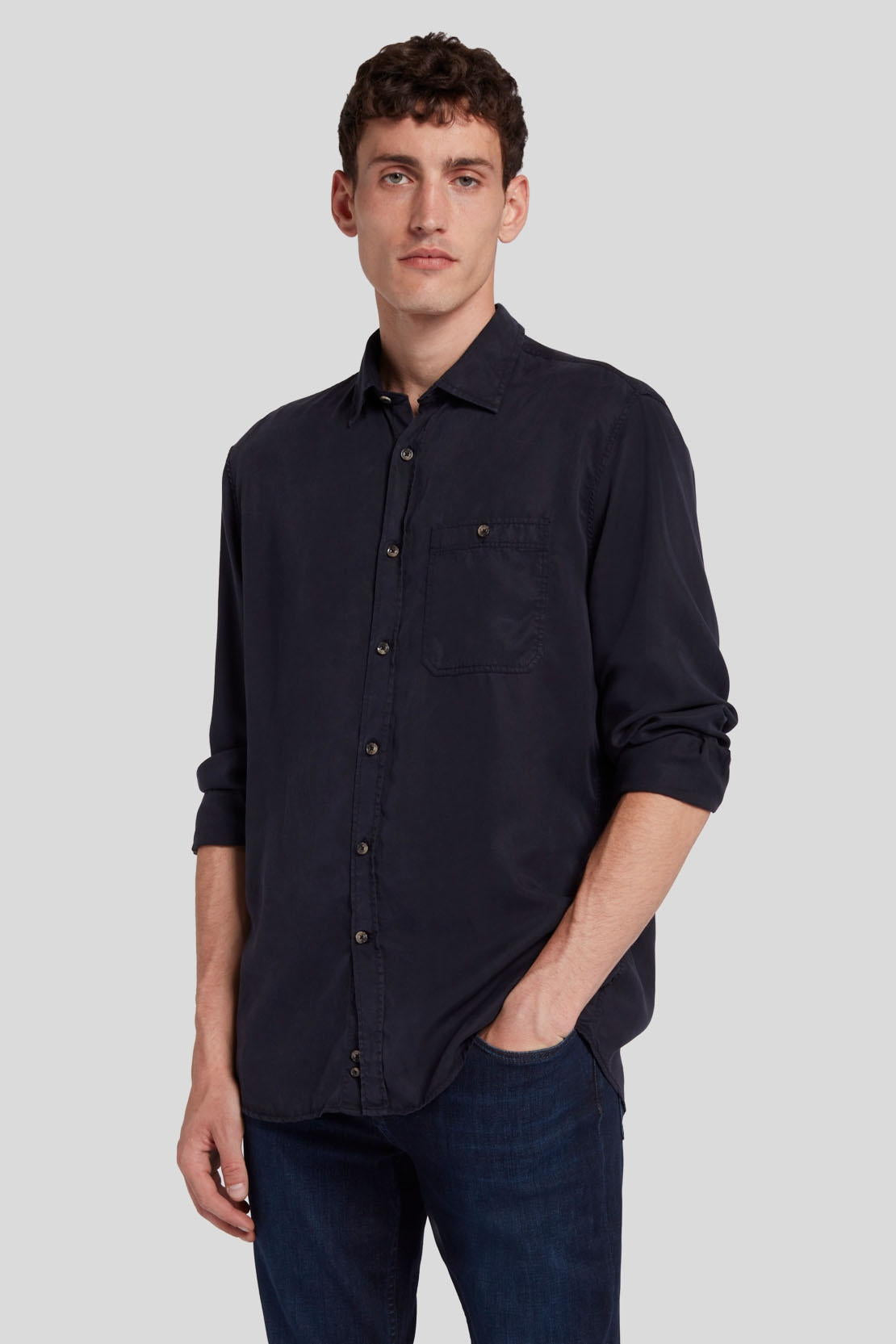 One Pocket Shirt Tencel Blue_JSFM4390NA_NA_05