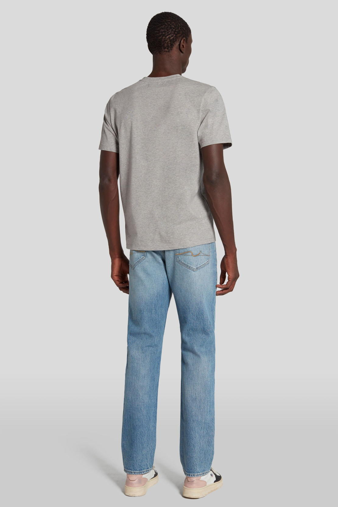 T-Shirt Luxe Performance Grey Melange_JSIM2370GM_GM_05