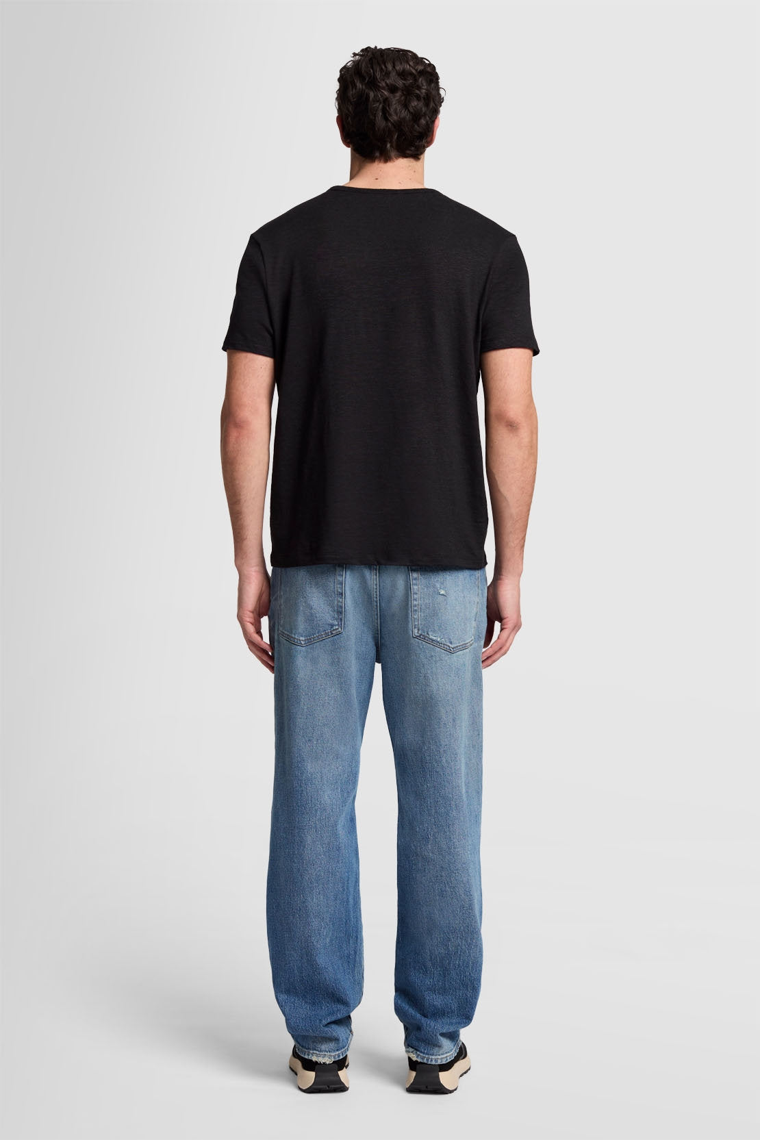 T-Shirt Linen Black_03