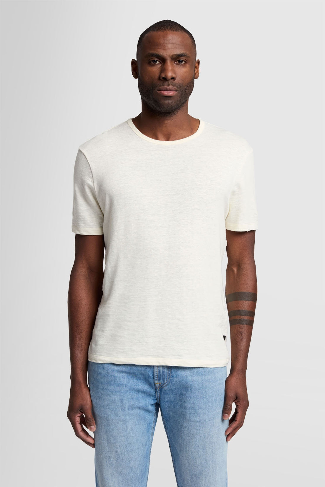 T-Shirt Linen White_01