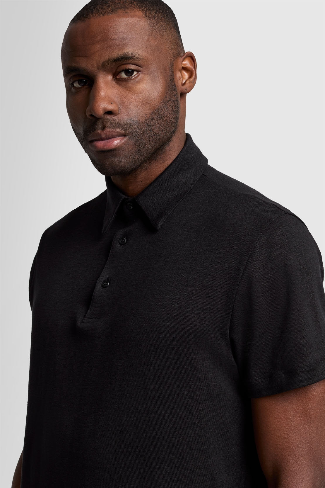 Polo Linen Black_04