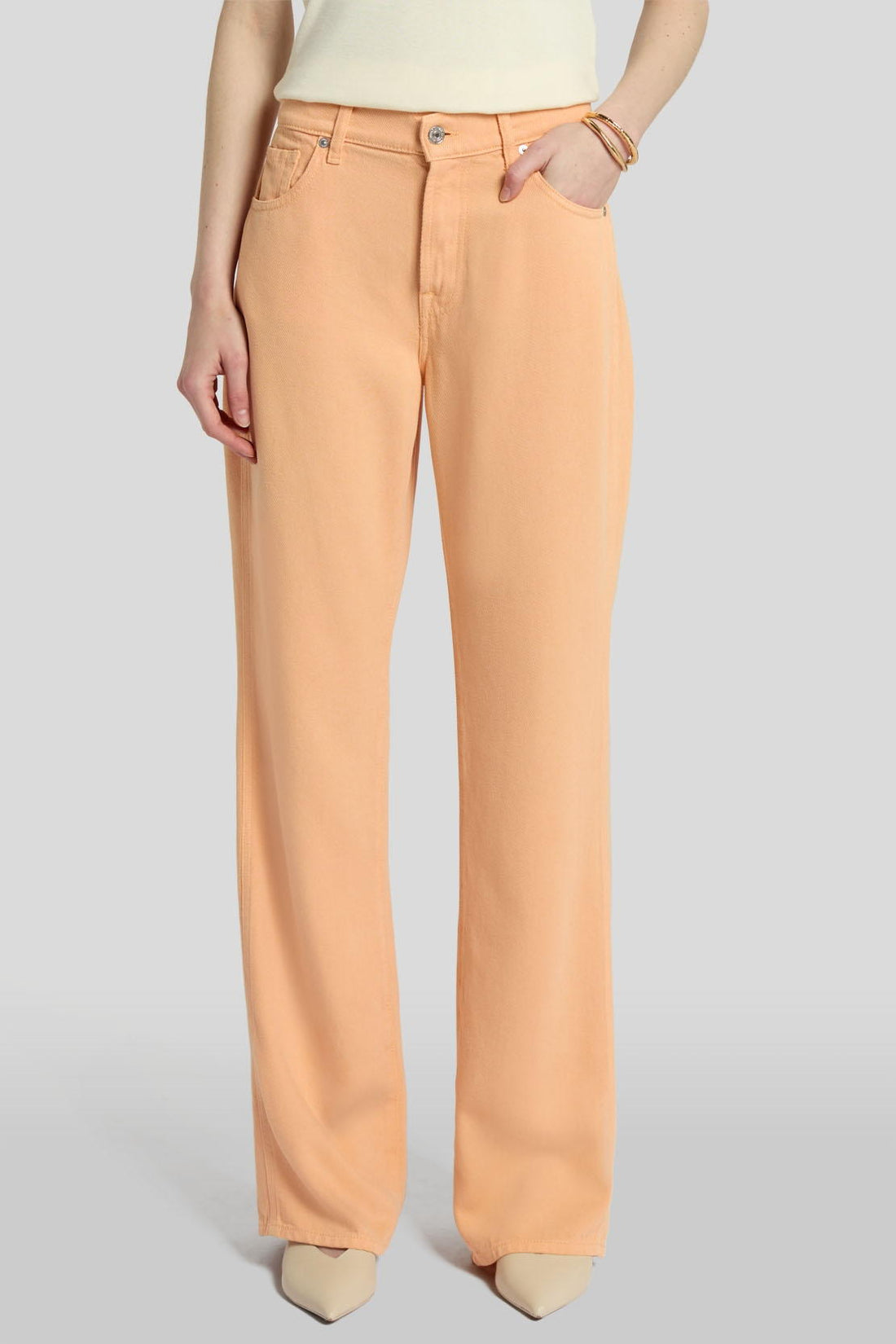 Tess Trouser Colored Tencel Peach_JSSTC850GF_GF_02