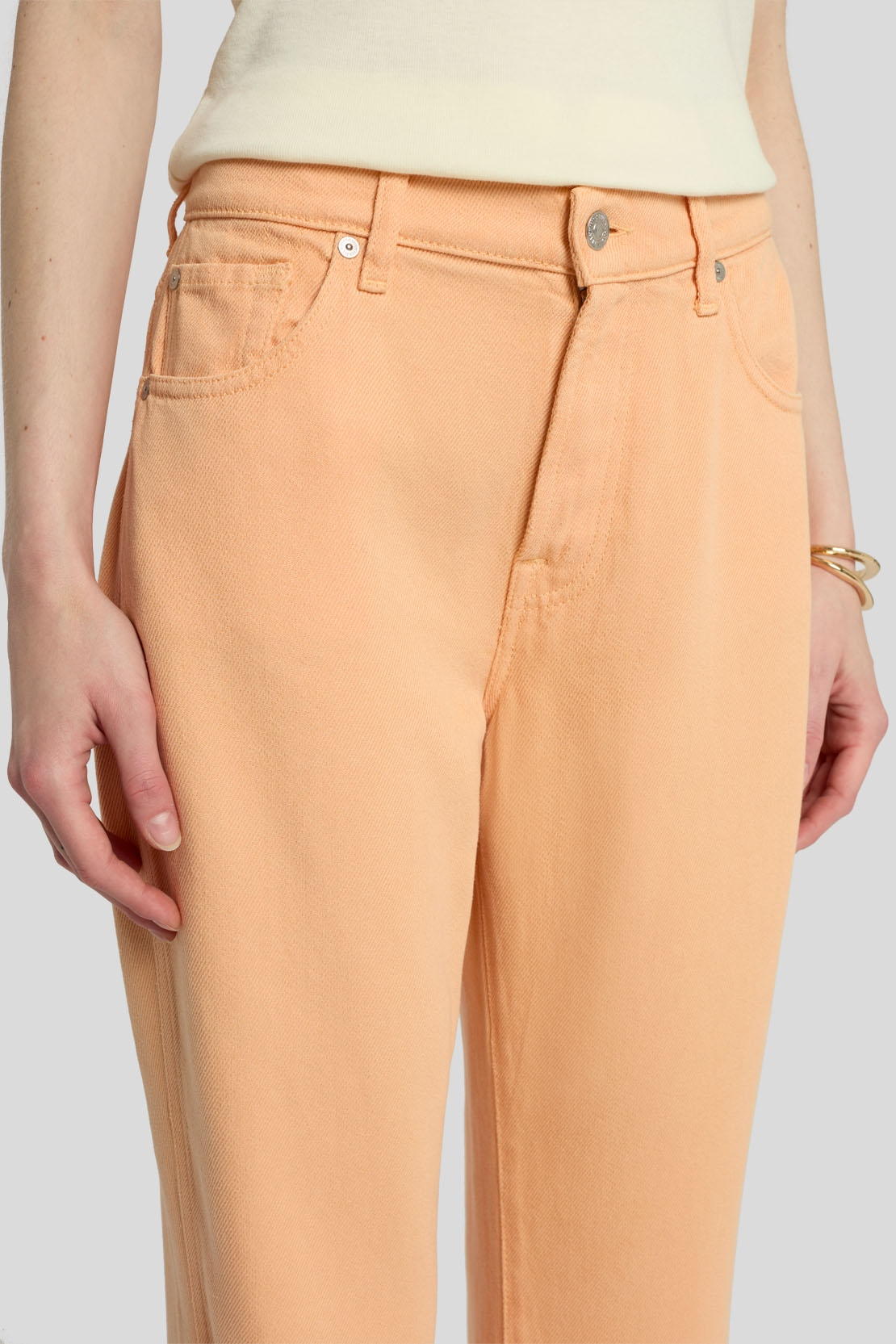 Tess Trouser Colored Tencel Peach_JSSTC850GF_GF_03