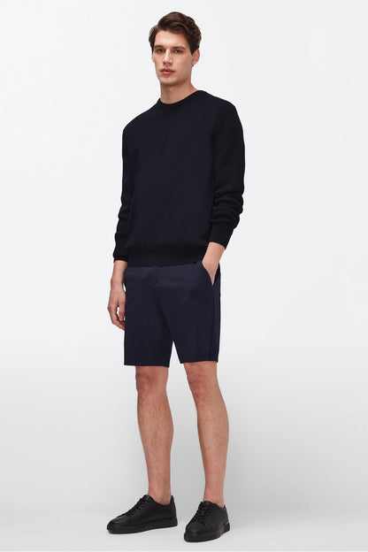 Travel Short Double Knit Navy_JSTRB960NV_NV_01