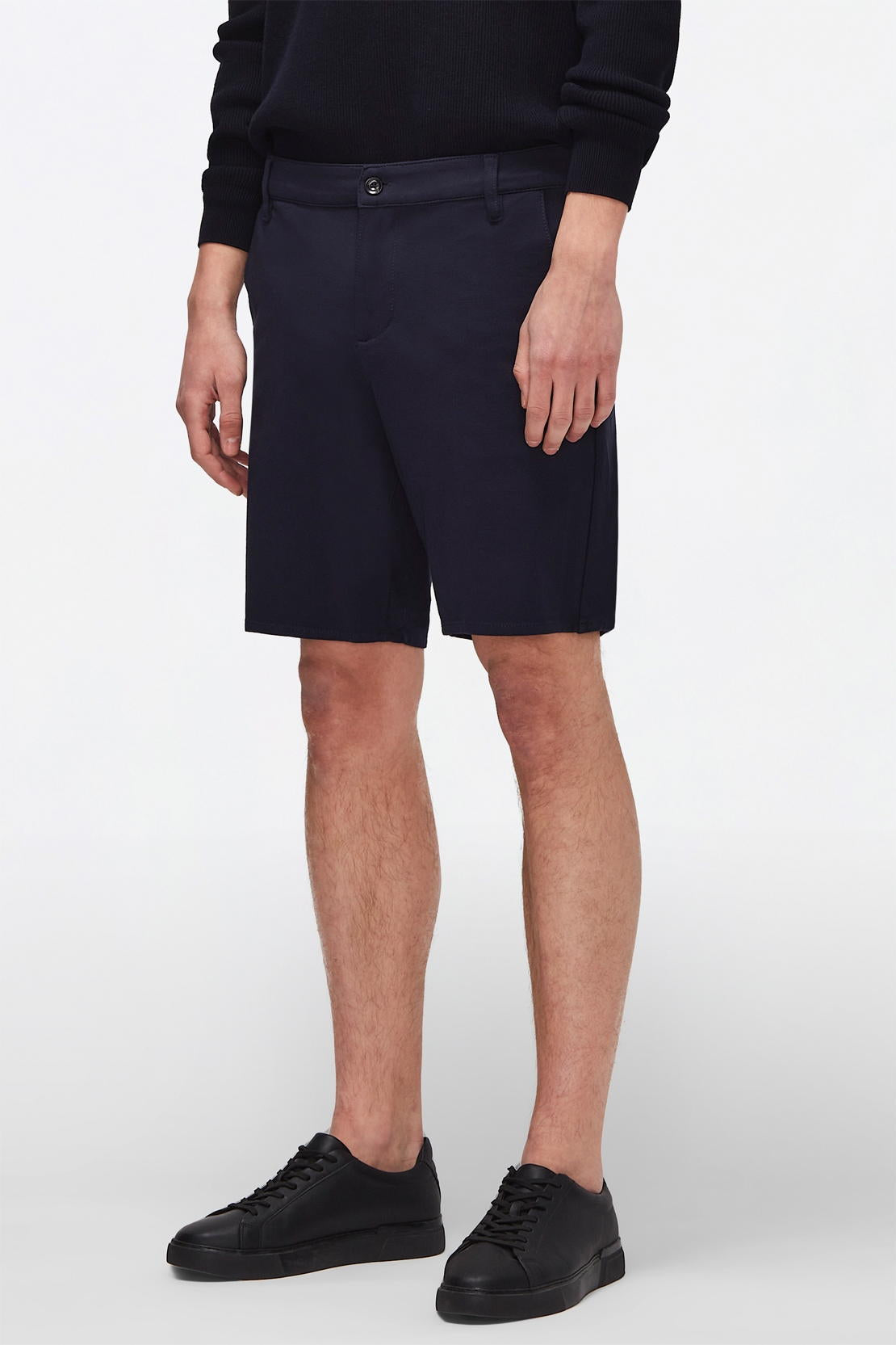 Travel Short Double Knit Navy_JSTRB960NV_NV_02