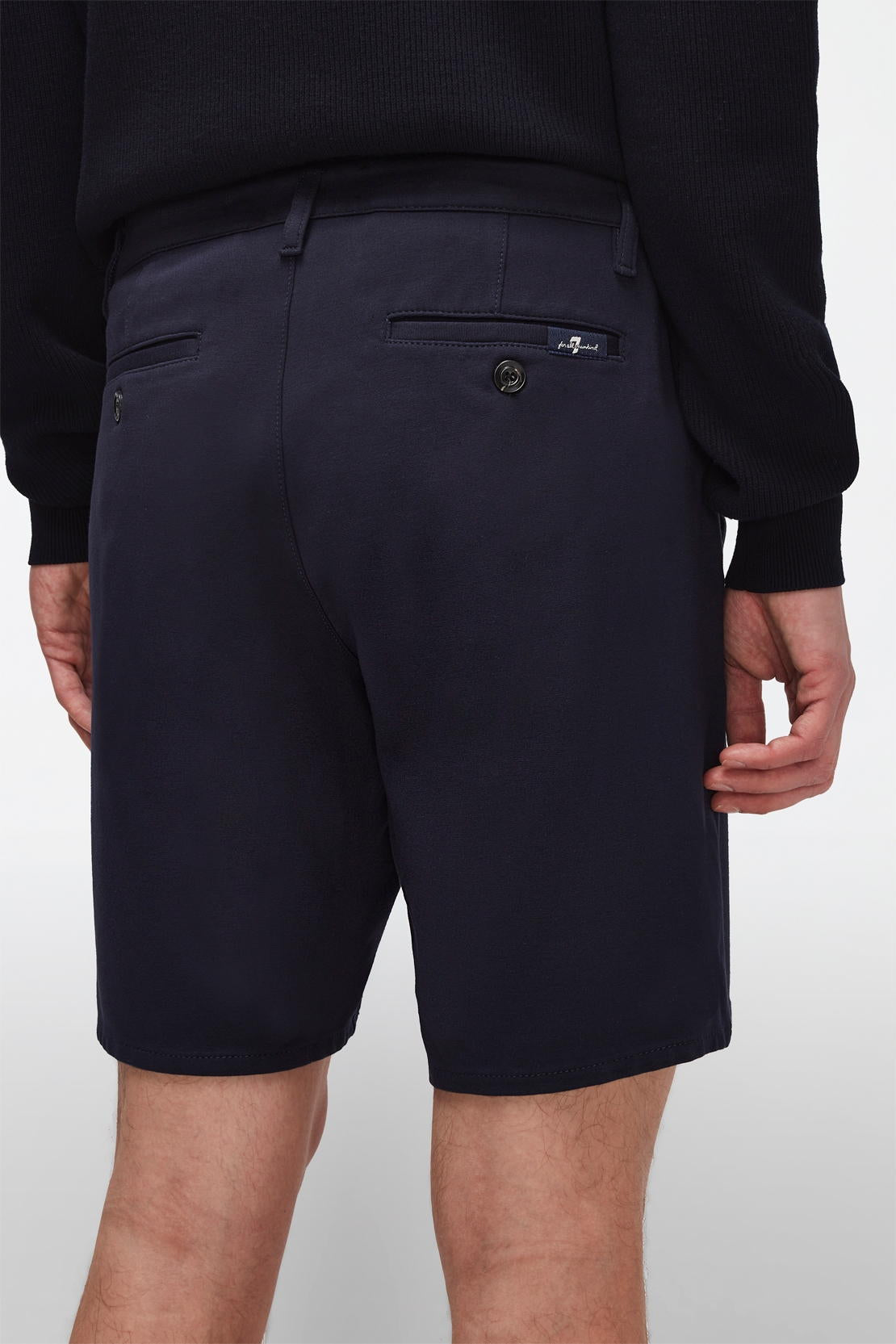 Travel Short Double Knit Navy_JSTRB960NV_NV_05