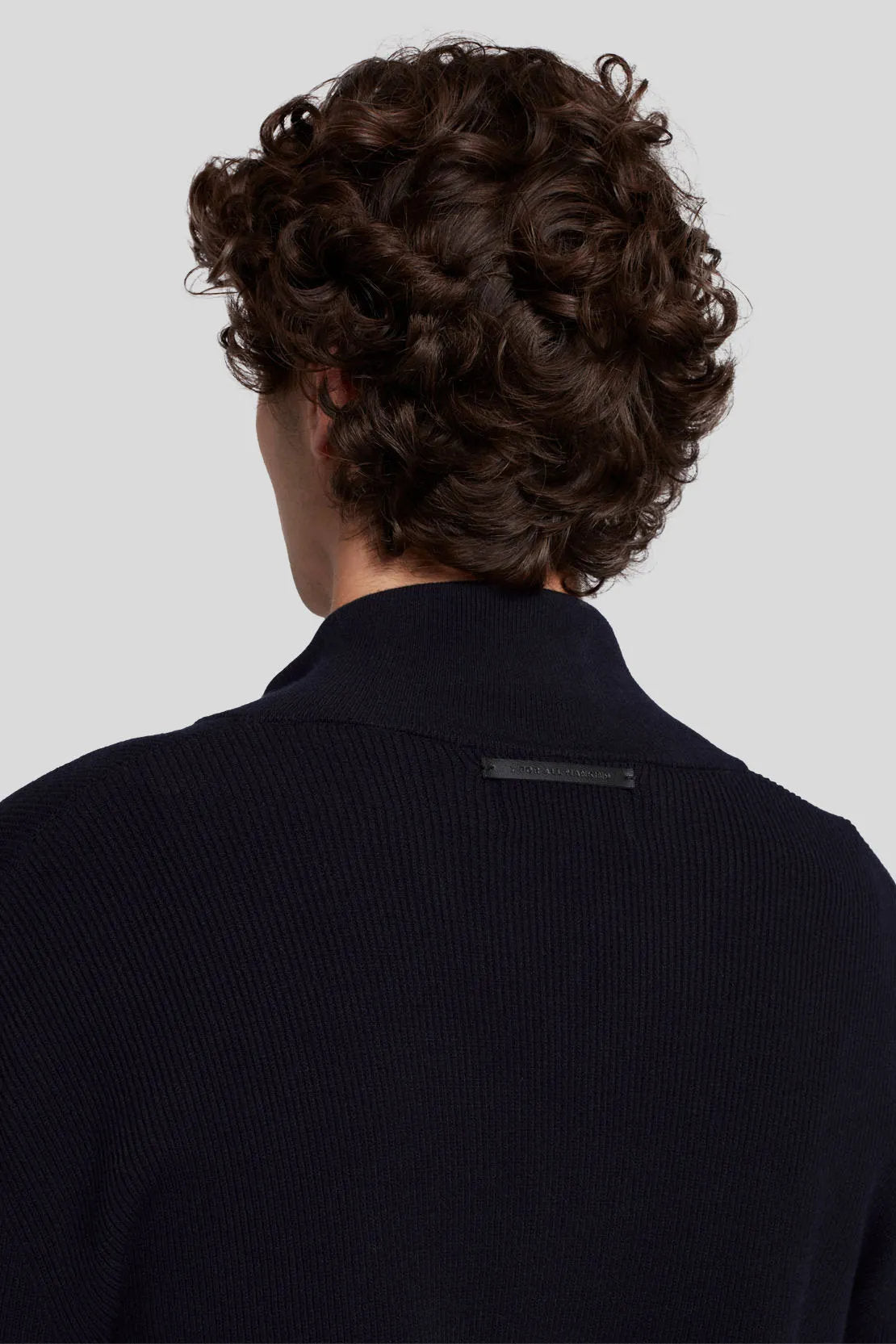 Full Zip Sweater Luxe Performance Navy_JSWM2260NV_NV_03