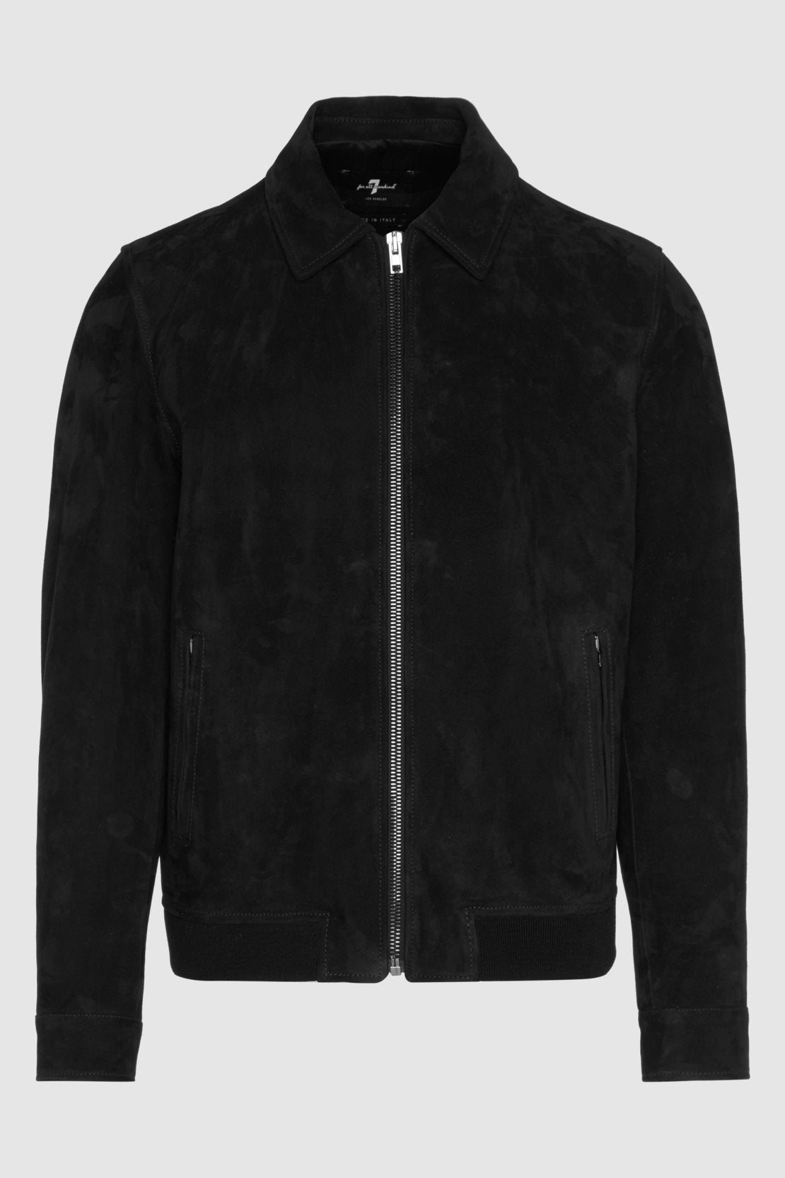 Zip Jacket Suede Black_JSZM1570BK_BK_06