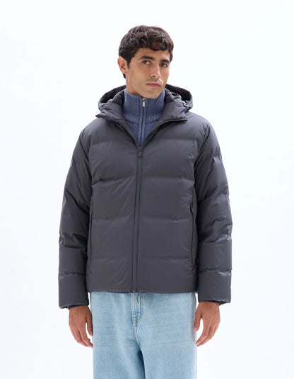 Celio_Anthracite_Seamless 90% Down 10% Feather Down Jacket_JUAIR_ANTHRACITE_01