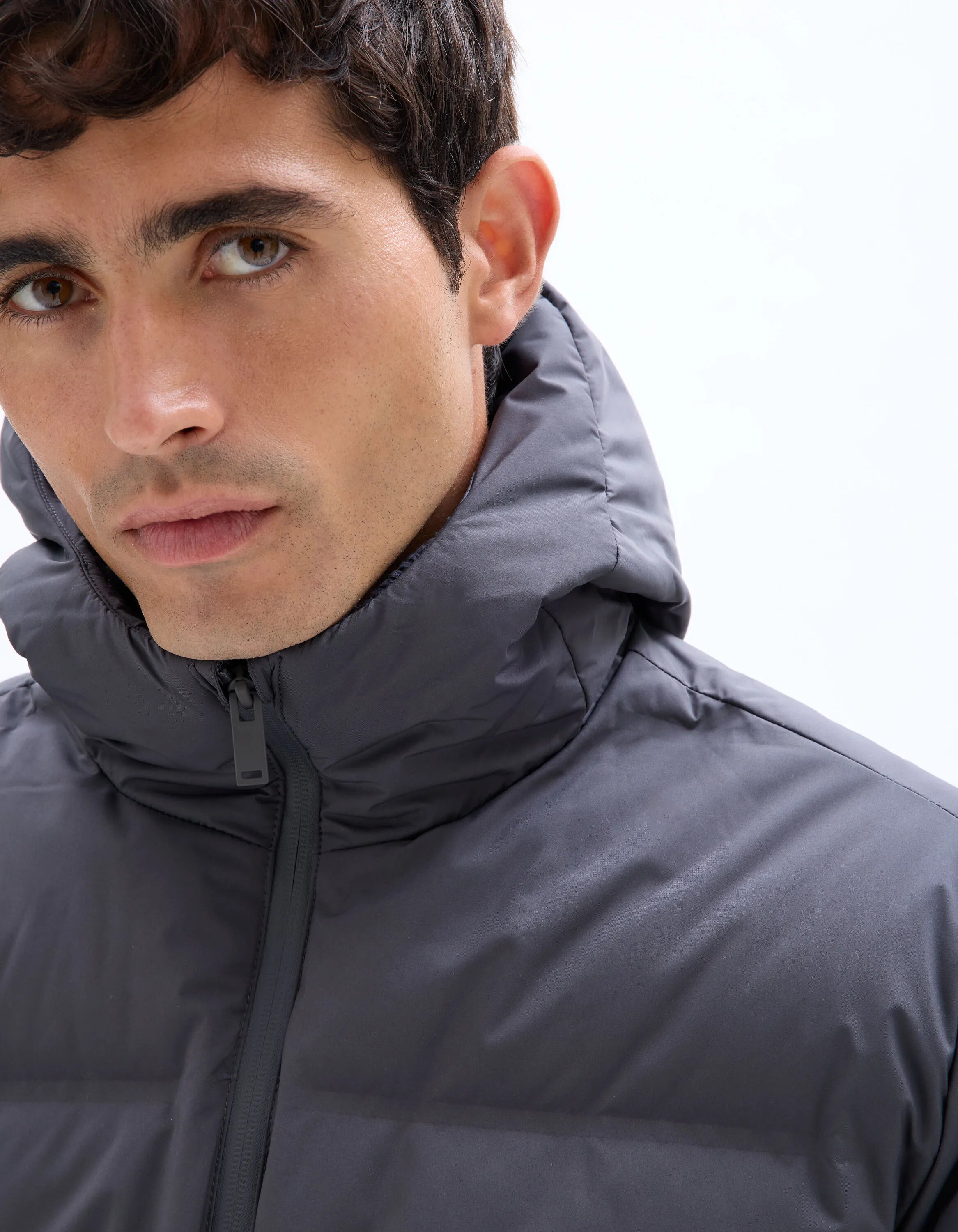 Celio_Anthracite_Seamless 90% Down 10% Feather Down Jacket_JUAIR_ANTHRACITE_04