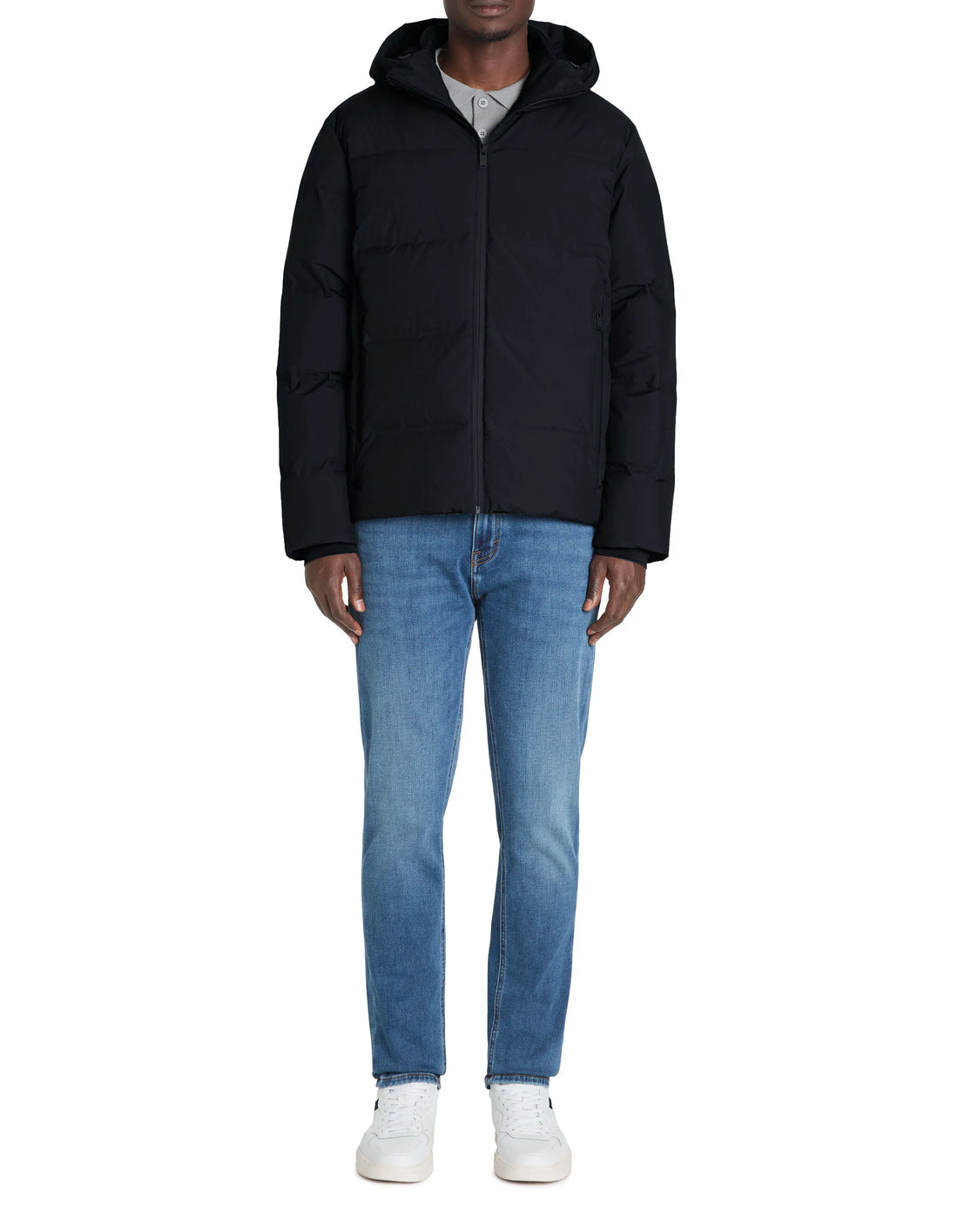 Celio_Black_90% Down 10% Feather Seamless Down Jacket_JUAIR_BLACK_02