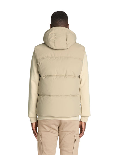 Celio_Beige Warm Sleeveless Hooded Down Jacket_JUBIANCO_BEIGE_03